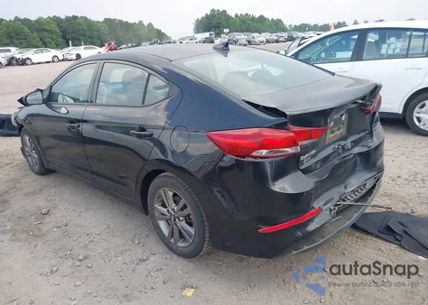 2018 Hyundai Elantra Sel из США, поврежденный, VIN 5NPD84LF0JH275745